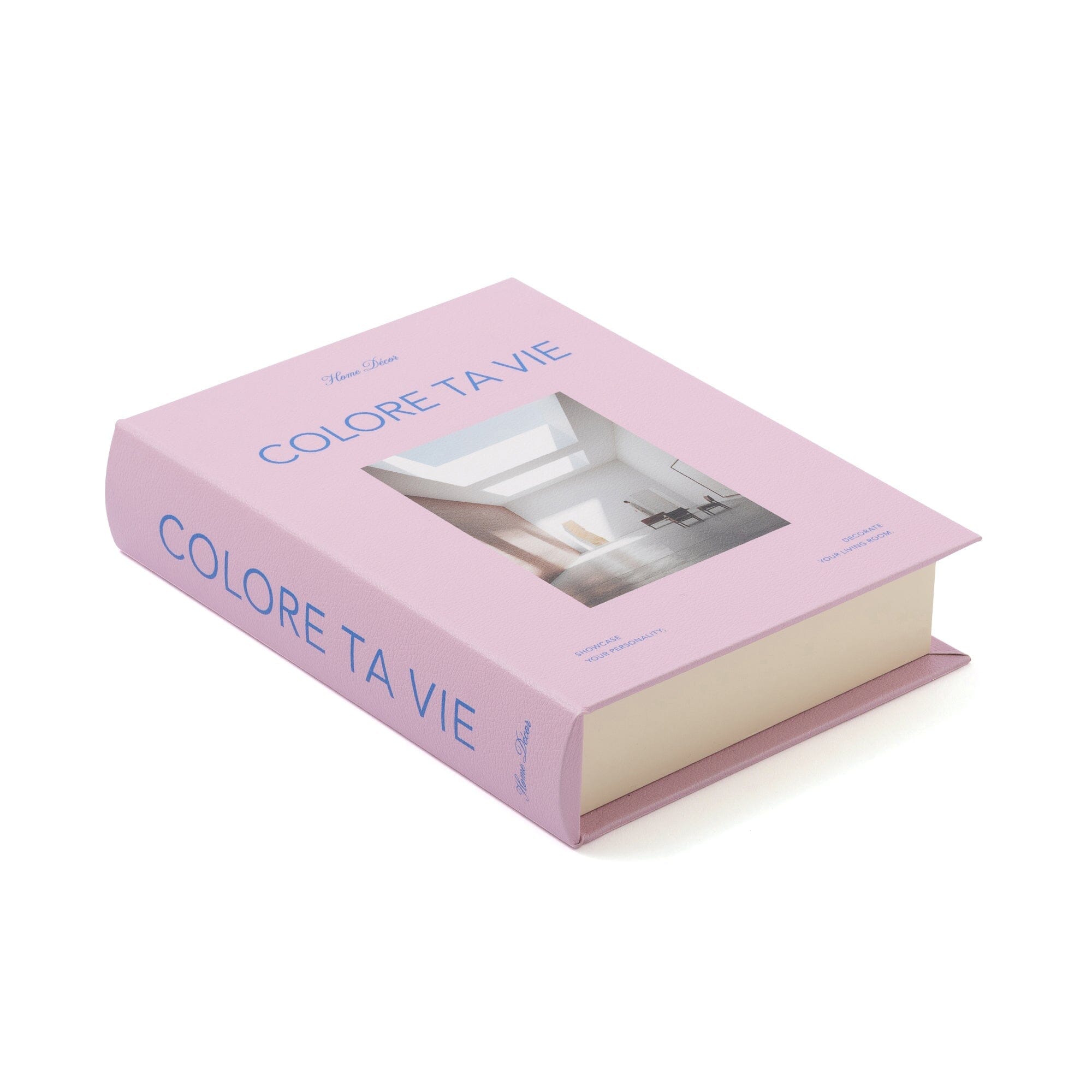 Book Box Interior Medium Pink