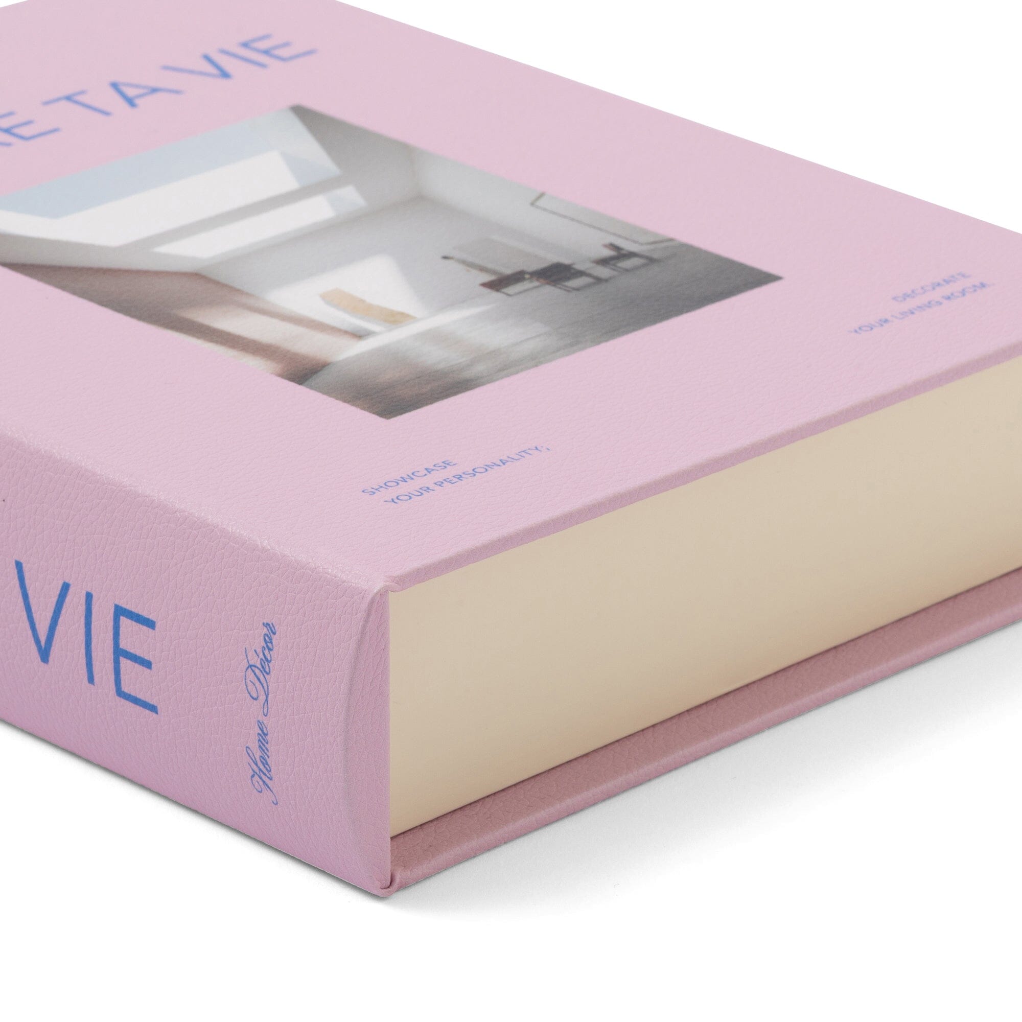 Book Box Interior Medium Pink