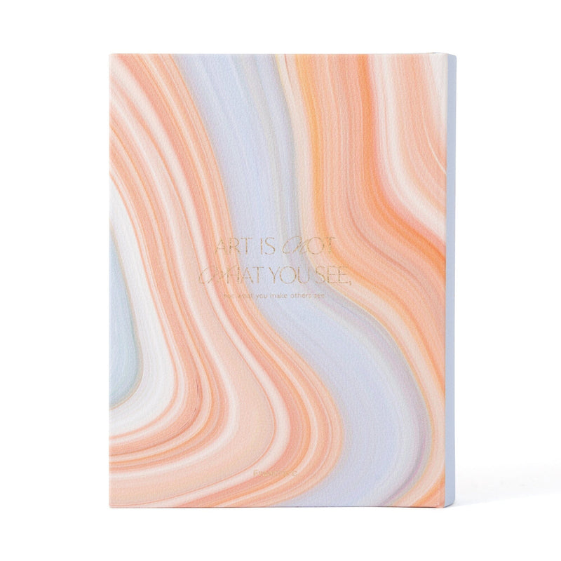 Book Box Marble Small Orange