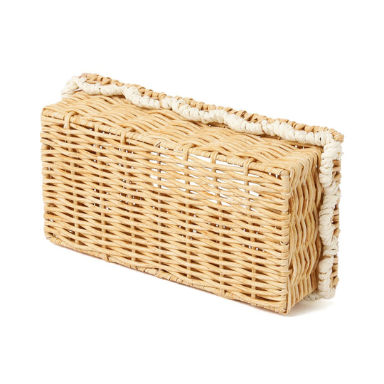 Scallop Tissue Box White