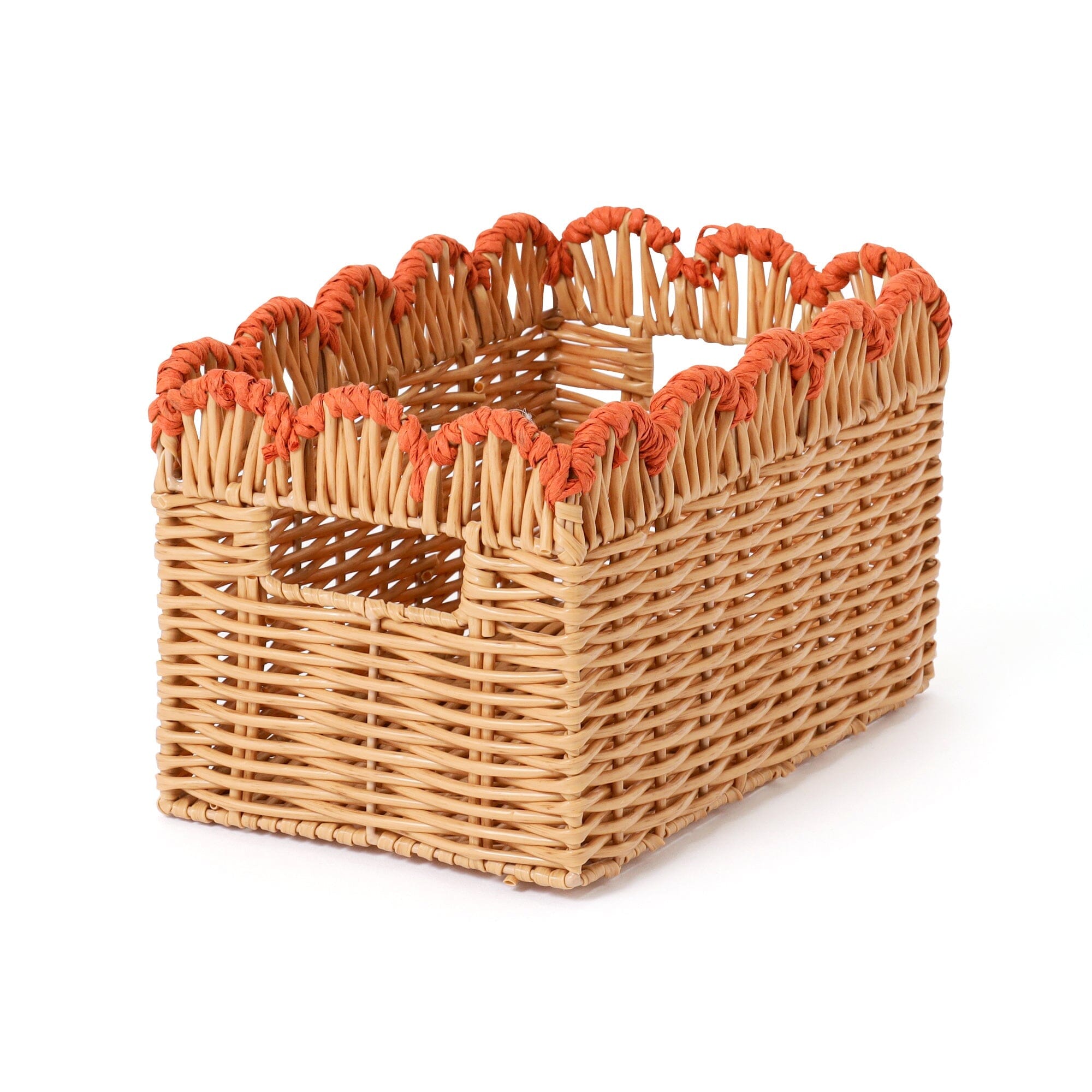 Scallop Storage Box Small Orange