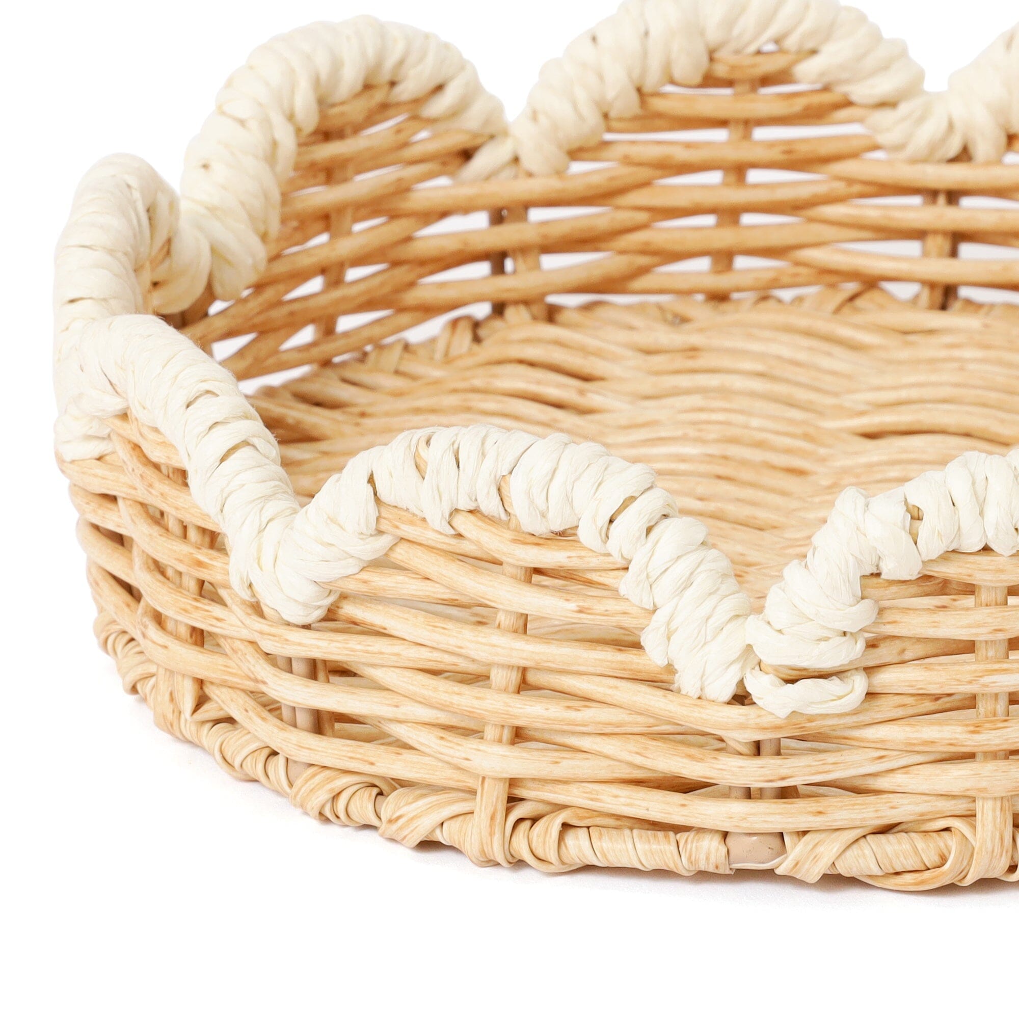 Scallop Tray White