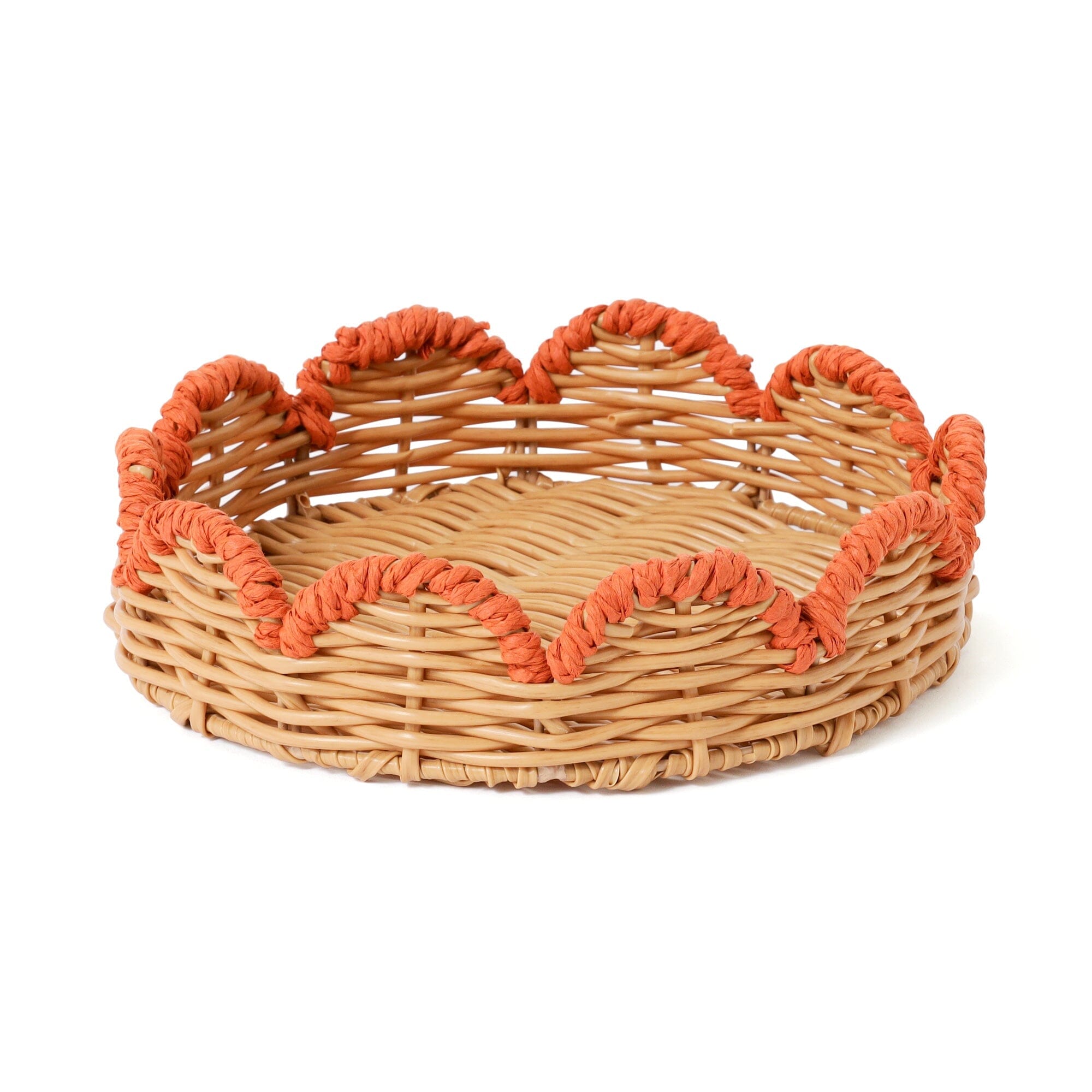 Scallop Tray Orange