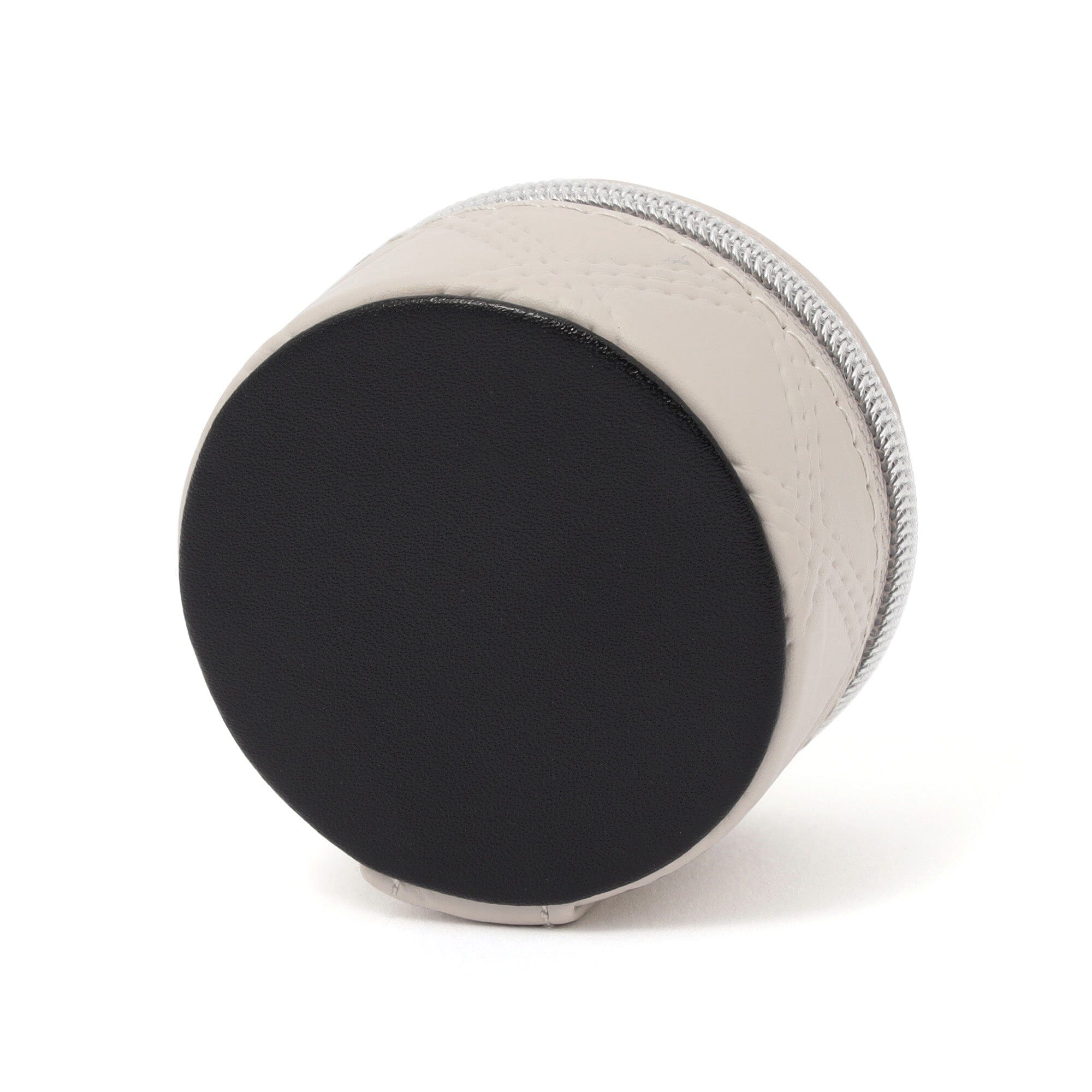 Quilt Mini Travel Jewelry Box Gray