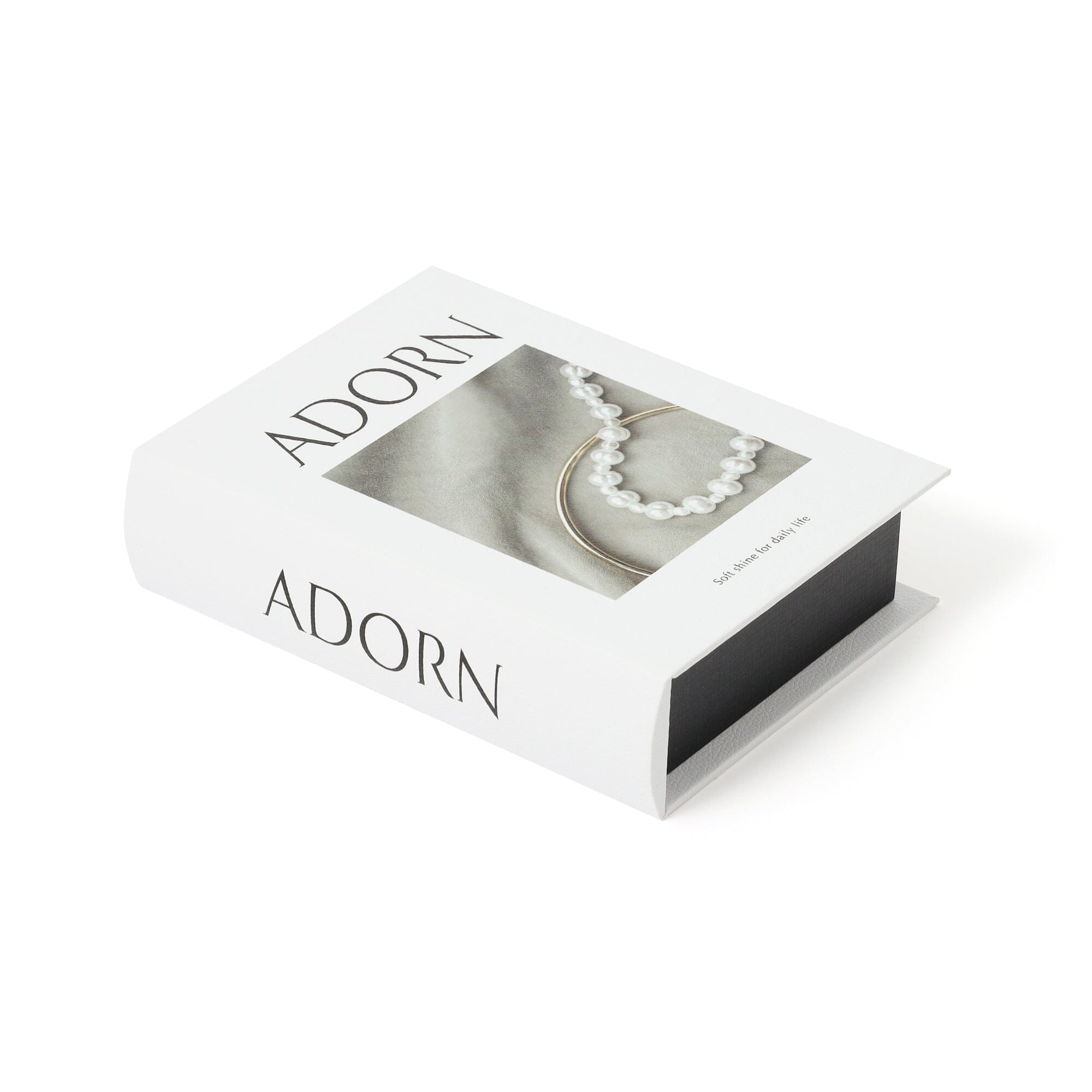 Book Box Adorn S White