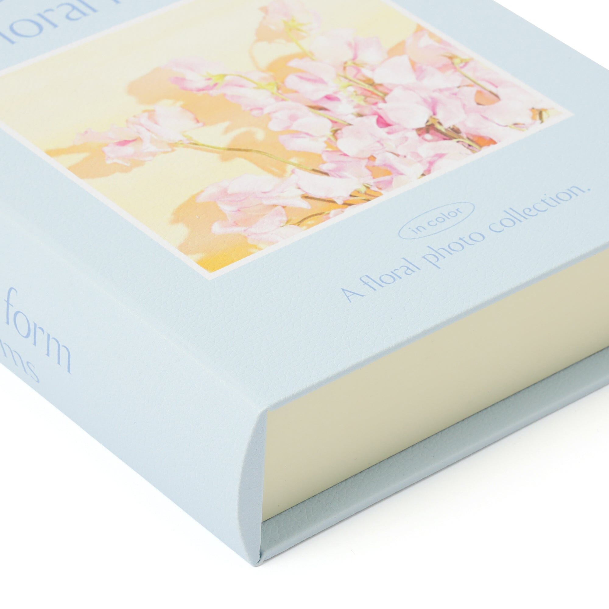 Book Box Flower M Light Blue