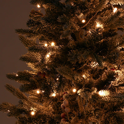 聖誕樹 180CM 綠色X白色 (連280個LED燈球)