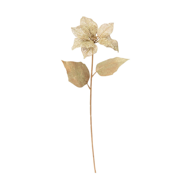 Art Plants Poinsettia  Gold