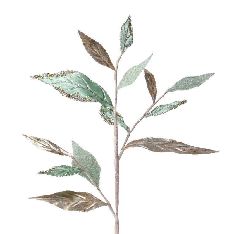 Art Plants Glitter Leaf  Mint