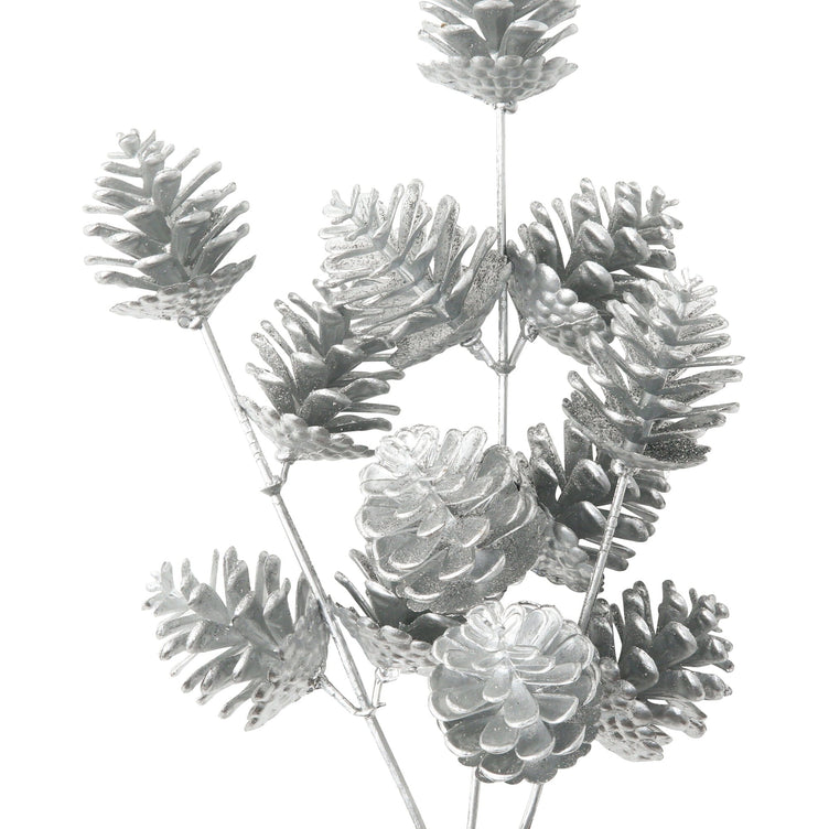 Art Plants Pinecone  Silver