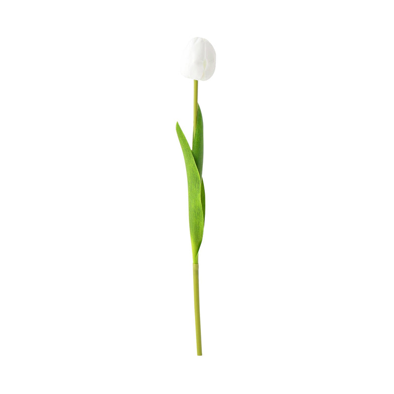 Artflower Real Touch Tulip  White