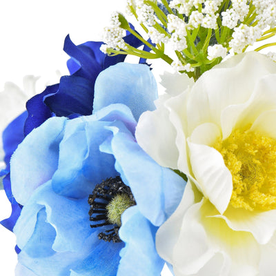 Petit Bouquet Anemone Mix  Blue