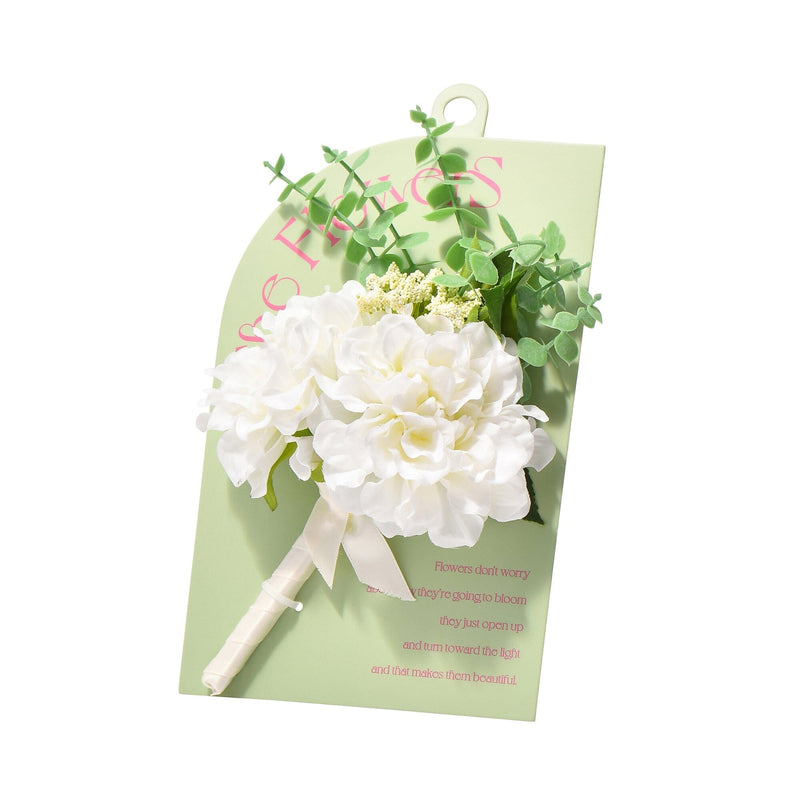 Petit Bouquet Zinnia Mix  White