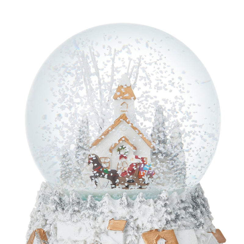 Snow Globe House Large White