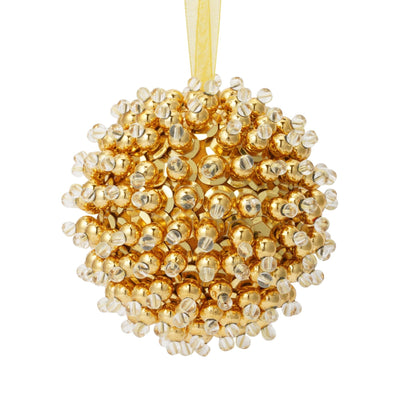 Beads Ornament Ball Round Gold