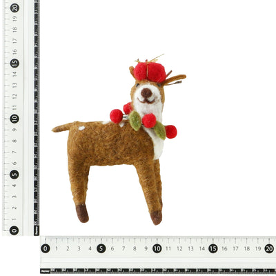 Fabric Ornament Reindeer