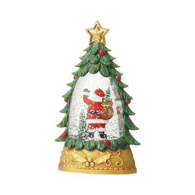 Snow Globe Lighting Tree M Green