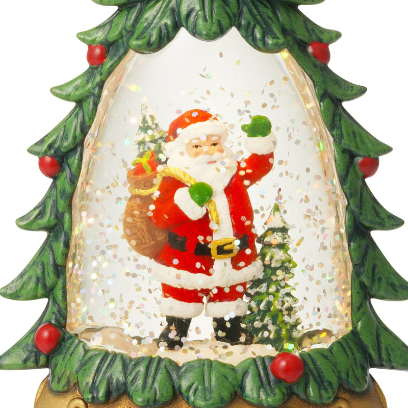 Snow Globe Lighting Tree M Green