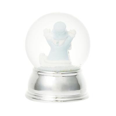 Snow Globe Snowman Xs Silver