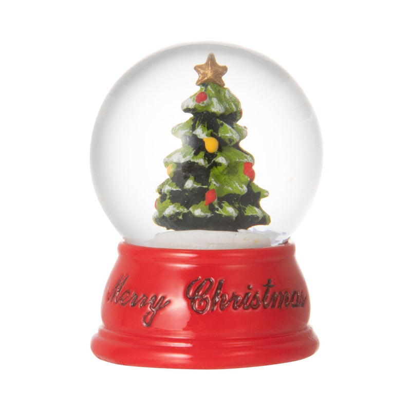 Snow Globe Tree Xs Red