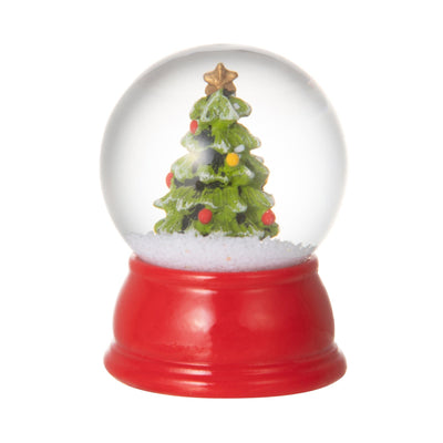 Snow Globe Tree Xs Red