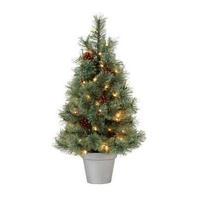 LED 50 XMAS TREE 80cm Green