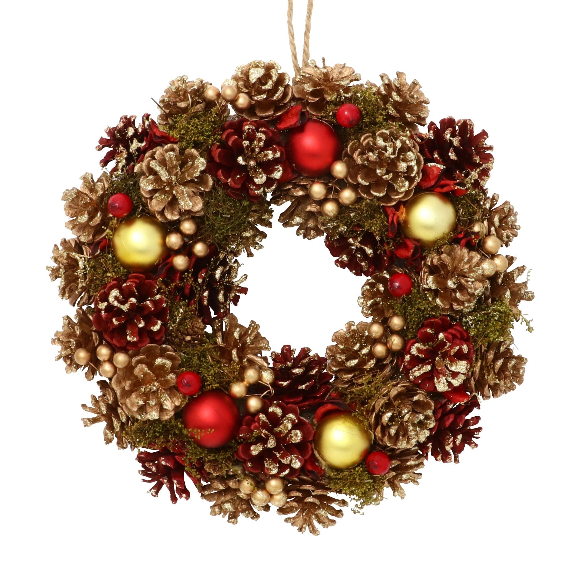 Wreath L Gold