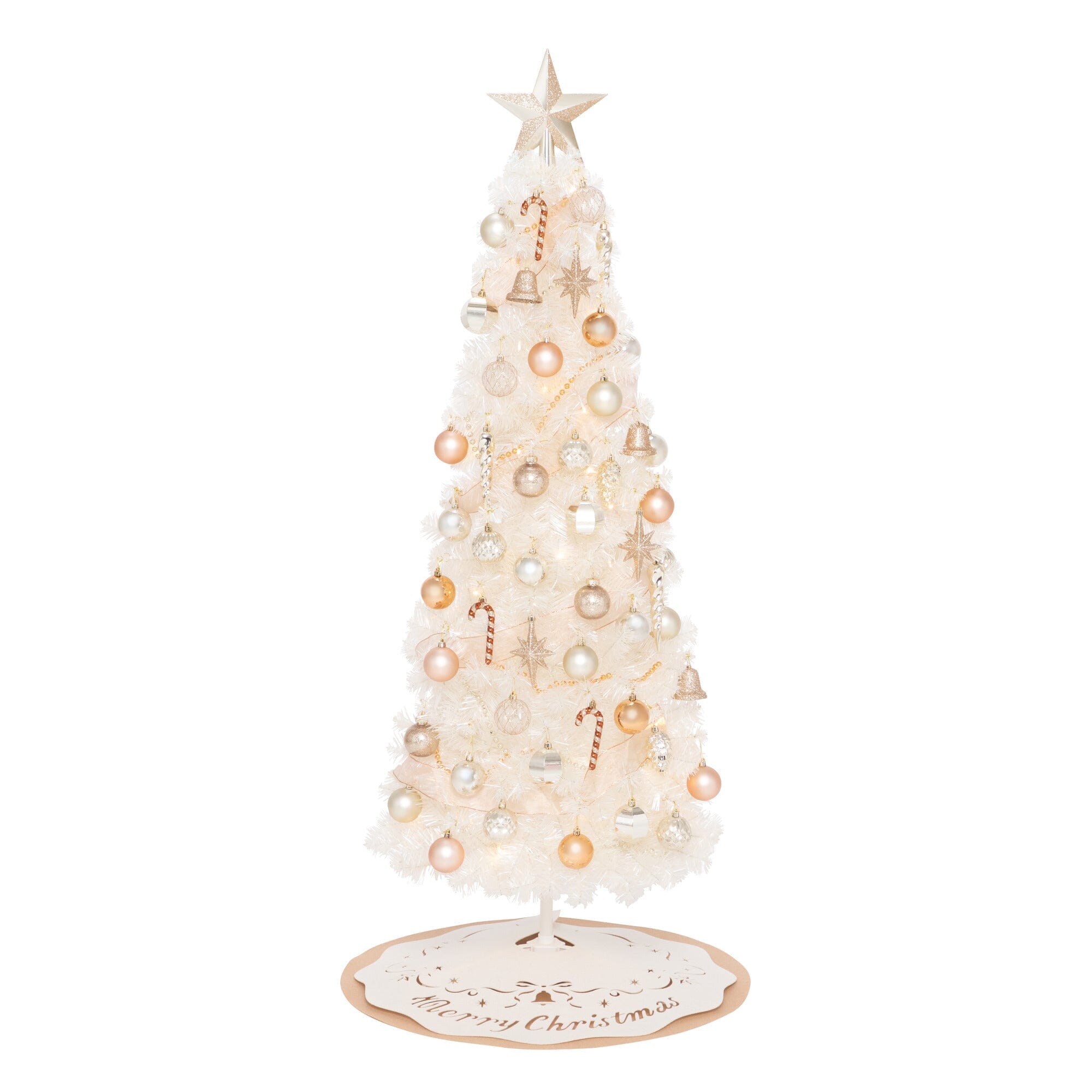 24Xmas Starter Set 150 cm White