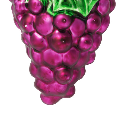 Glass Ornament  Grape