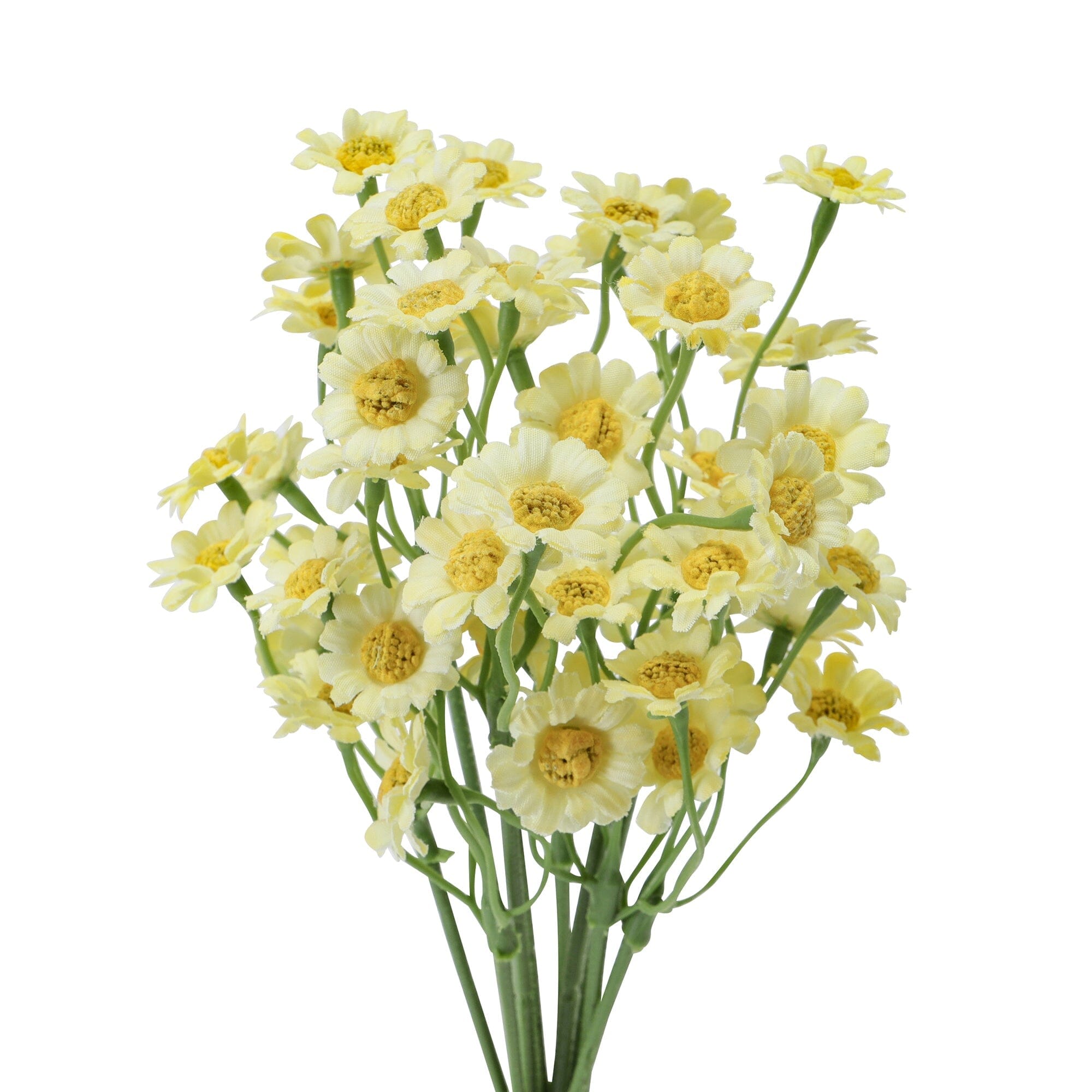 仿真花雛菊束小 黃色