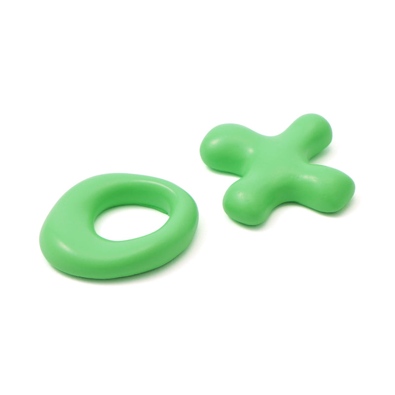 Circles And Crosses Object Green
