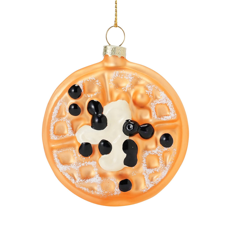 Glass Ornament Waffle
