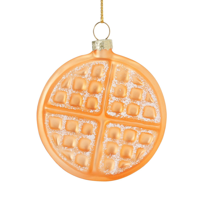 Glass Ornament Waffle