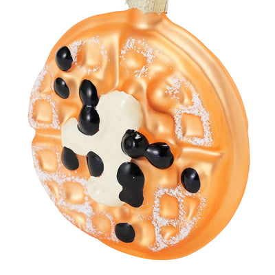 Glass Ornament Waffle