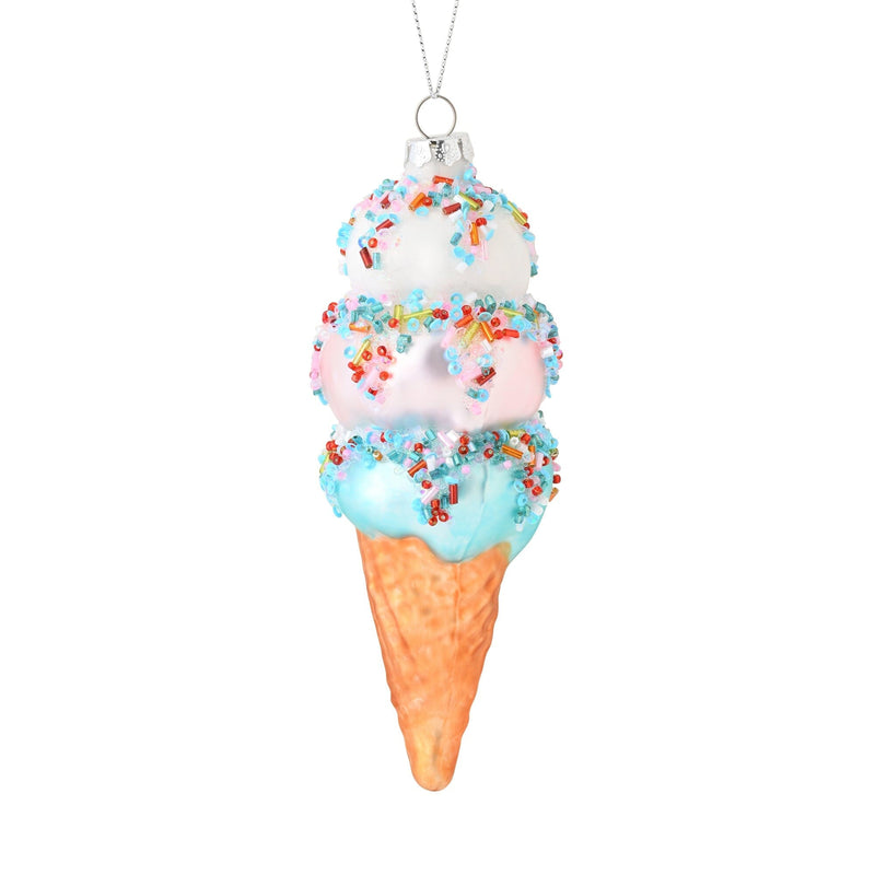 Glass Ornament Ice Cream