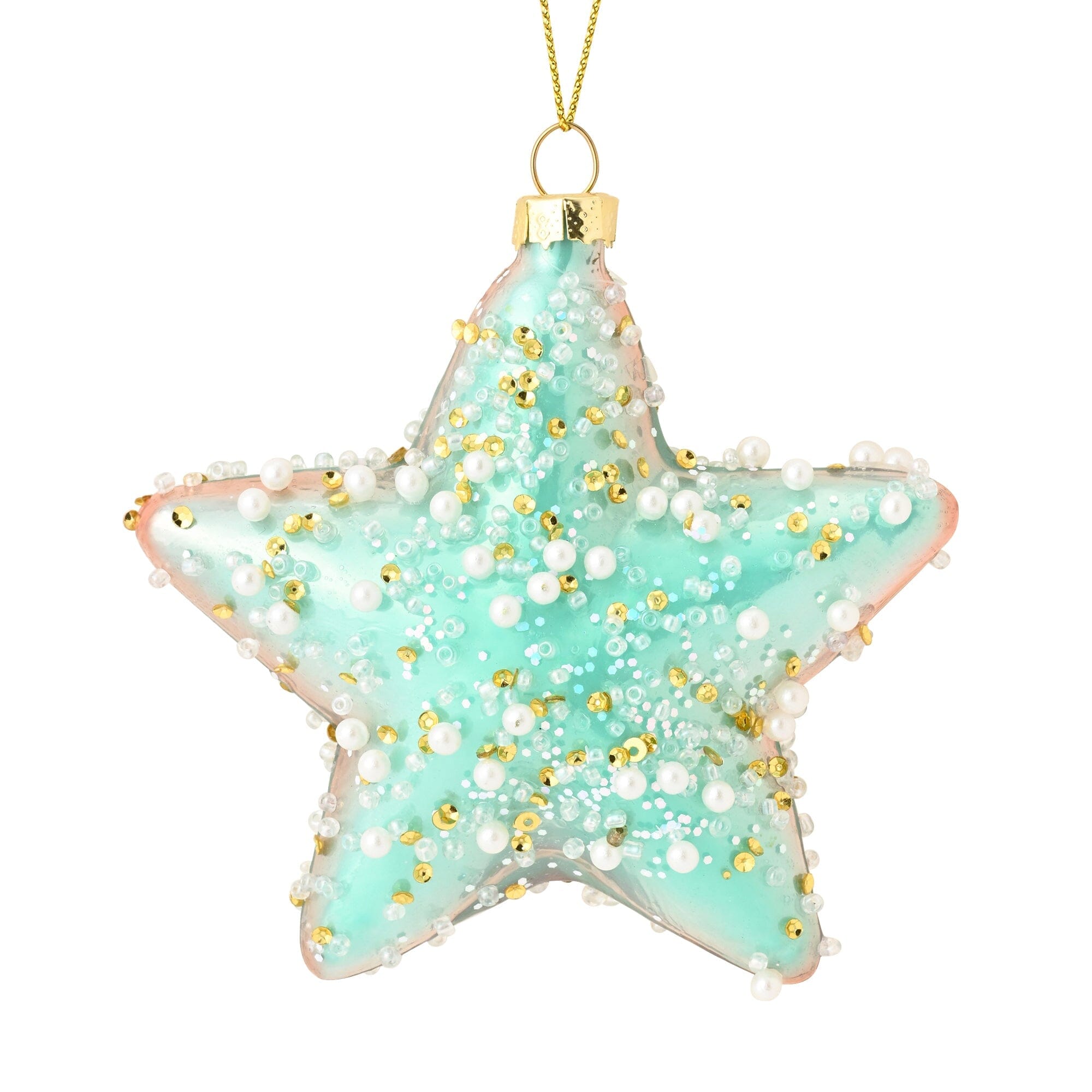 Glass Ornament Starfish