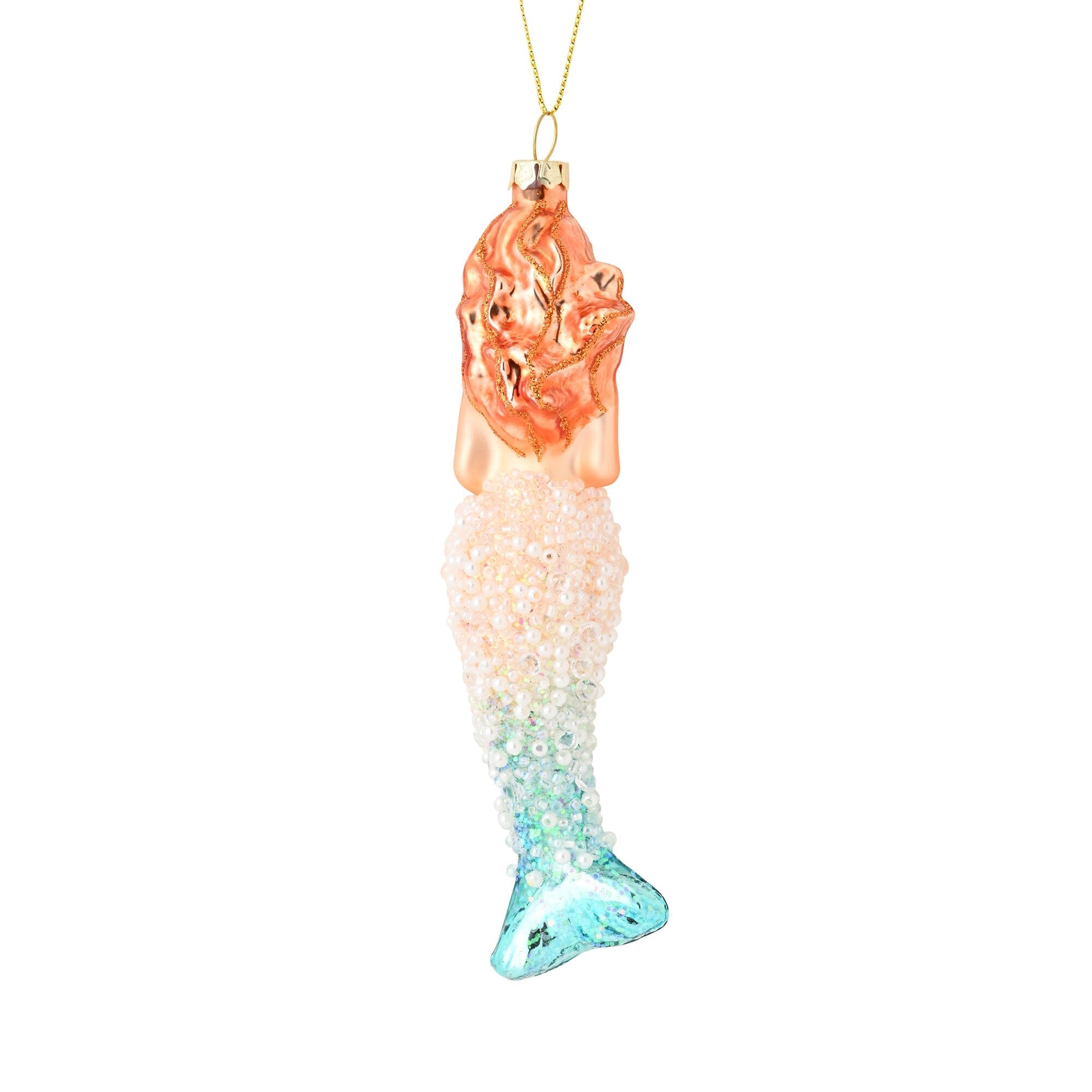 Glass Ornament Mermaid