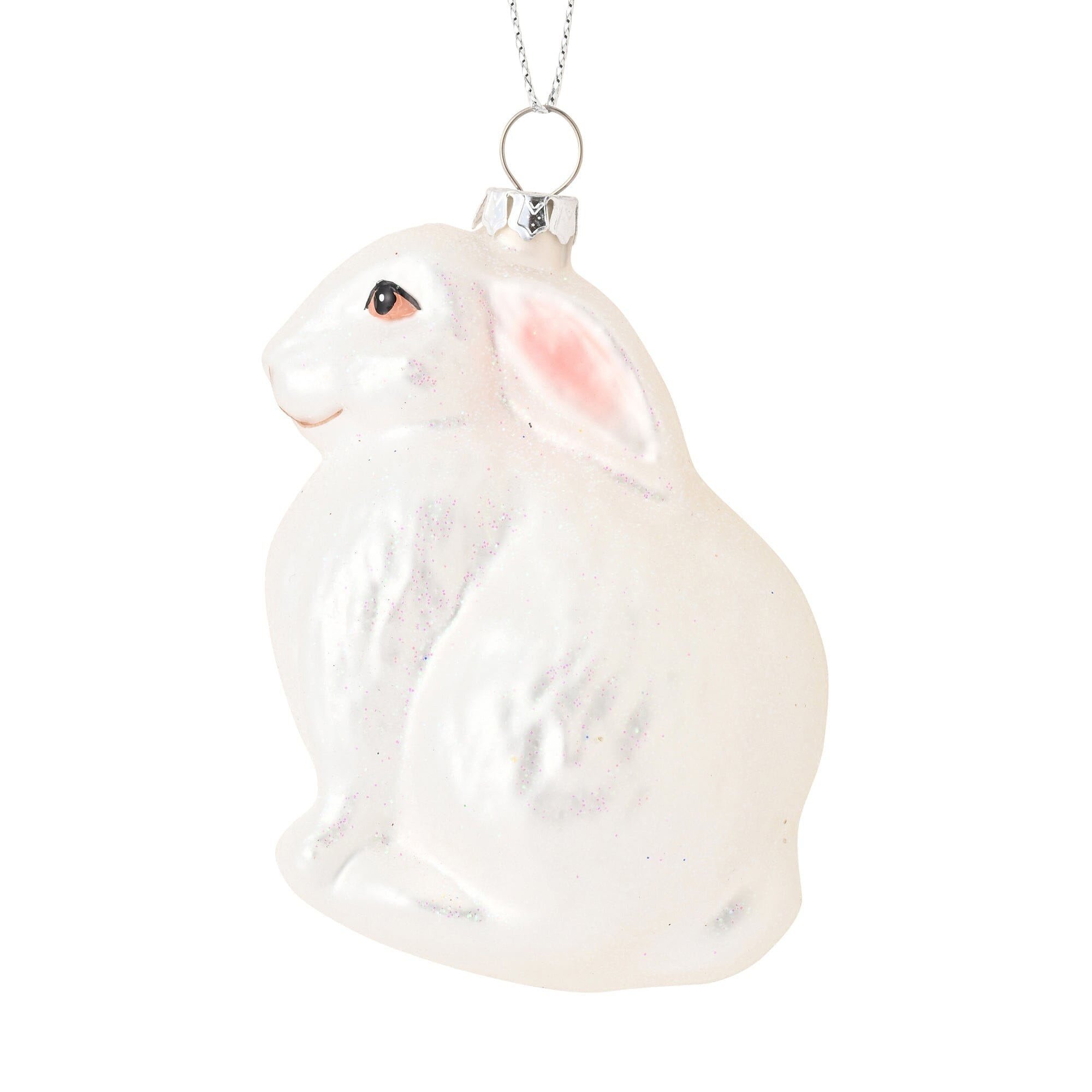 Glass Ornament Rabbit