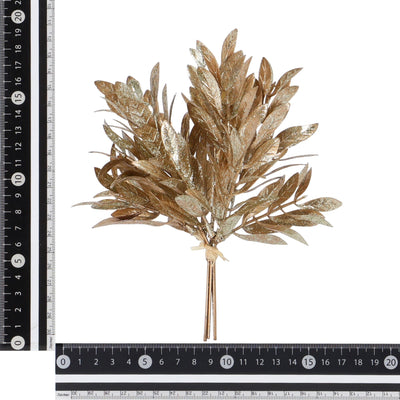 Art Plant Tea Leaf Bouquet Gold