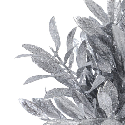 Art Plant Tea Leaf Bouquet Silver