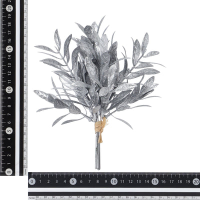 Art Plant Tea Leaf Bouquet Silver