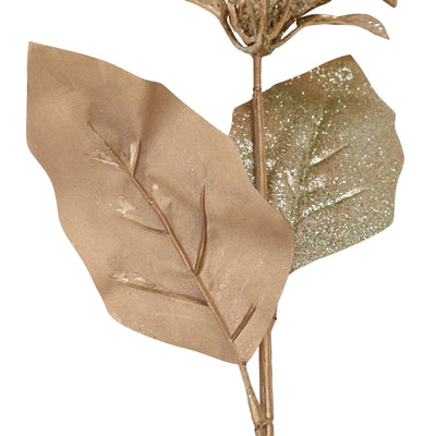 Art Plant Poinsettia Gold