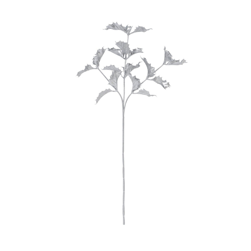 Art Plant Holly Silver