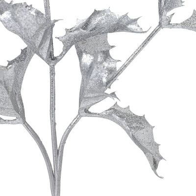 Art Plant Holly Silver