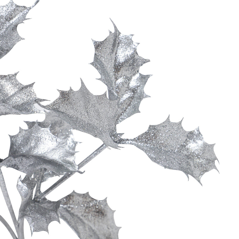 Art Plant Holly Silver