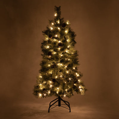 Led Xmas Tree 120cm Natural Green