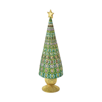 Resin Tree Large Green