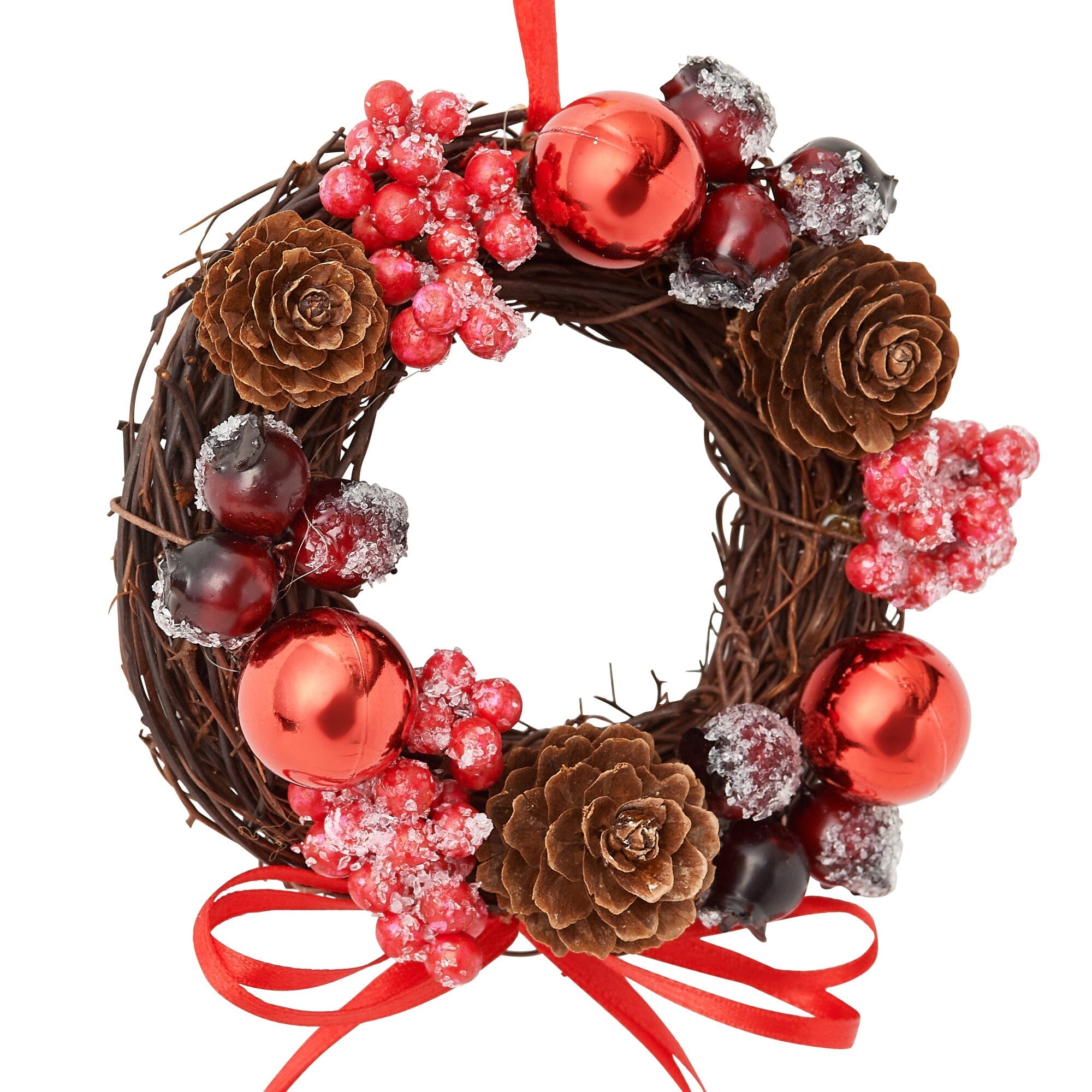 Mini Wreath XS Red