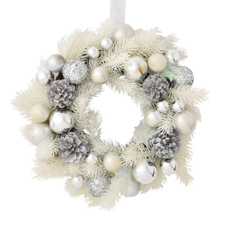 Wreath White Medium