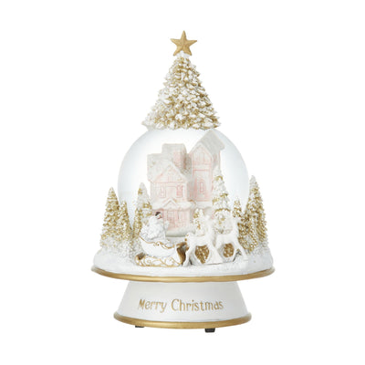 Snow Globe Tree Town Extra large Pink